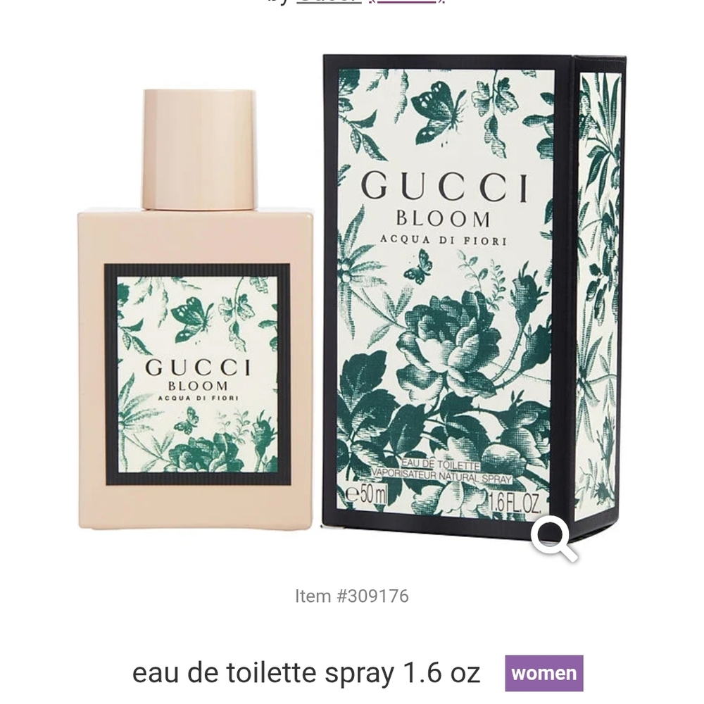 Gucci Bloom Acqua Di Fiori Eau de Toilette - Cream and Green